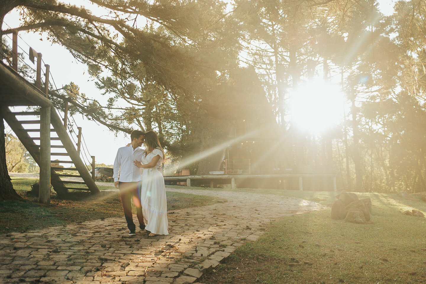 Ensaio Pré Wedding Gramado Estalagem La Hacienda - Camila e Leo